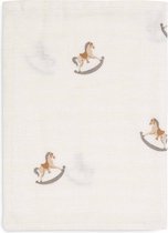 Jollein - Baby Hydrofiel Washandje - Katoen - 3 Stuks - Nostalgic Ride - Baby Washand, Hydrofiele Washandjes -15x20cm