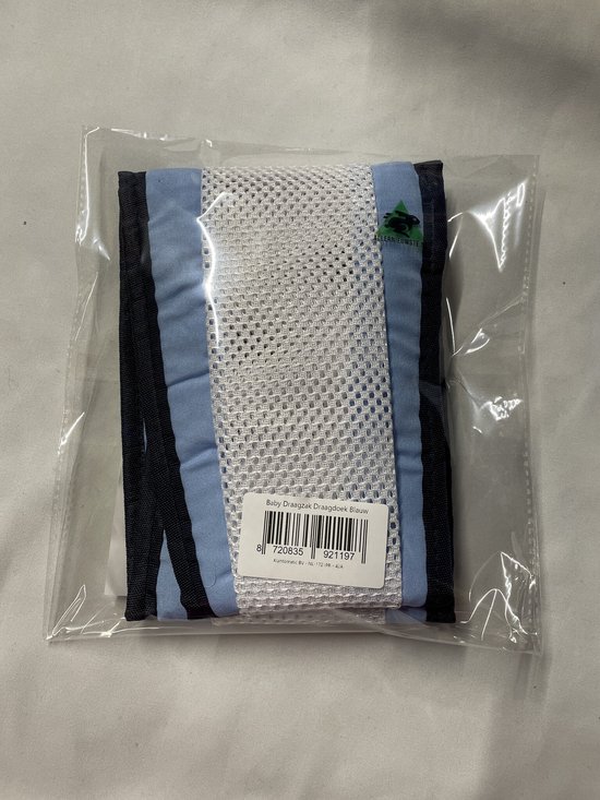Allernieuwste.nl® Baby Draagzak Draagdoek Babydrager BLAUW - 0 to 3 jaar - Ergonomische Veilige Buikdrager Baby Drager Babydraagzak - Blauw %% — afbeelding 2