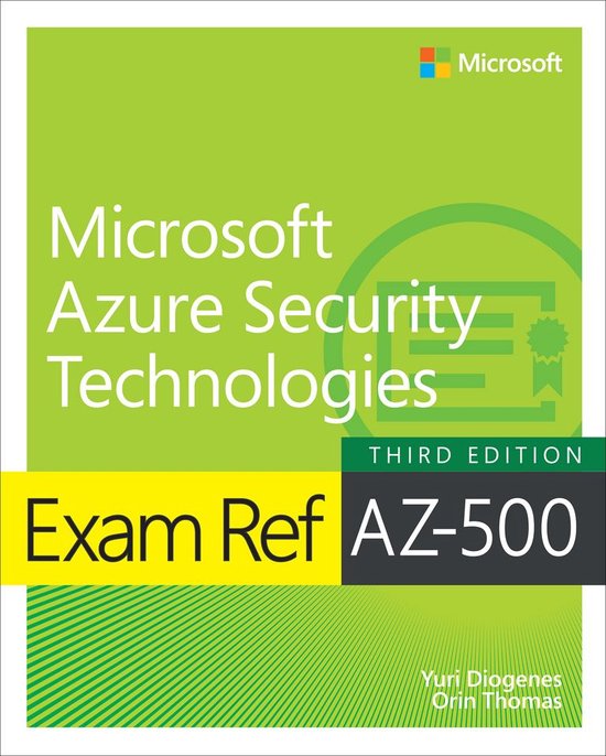 Exam Ref - Exam Ref AZ-500 Microsoft Azure Security Technolo ... - cover
