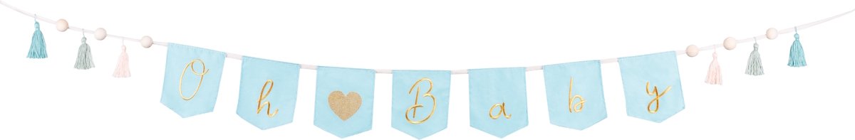 Jep-Party 'Oh Baby' Blauw 260 cm Slinger GRL100-011