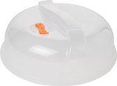 1x Keuken magnetrondeksel/afdekschalen voor eten 26 cm - keukenhulpmiddelen - Magnetron afdekschalen/deksels