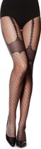 Merry Style Dames Panty - 40 DEN - Medium gloss - Polyamide - MS-GB-262 - Zwart - XL