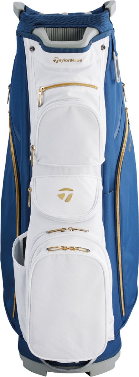 TaylorMade Kalea Gold Ladies Cartbag - Blauw Wit van Merkloos — afbeelding 3
