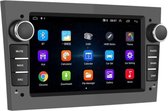 Bol.com [2 + 32G] Android 13 Auto Radio 2-DIN met Navi voor Opel Corsa d/Astra h/Zafira b/Meriva/Vivaro Radio 7 inch grijs aanbieding