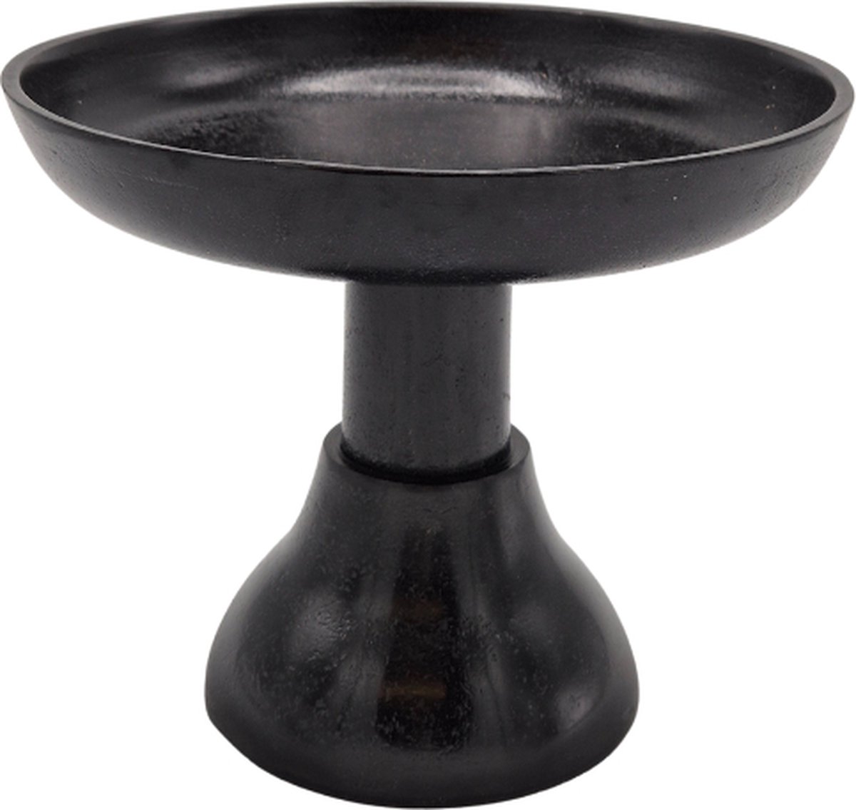 Deco4yourhome® - Etagère - Plateau - Snoepjes - Zwart - Black - Maud -16cm hoog