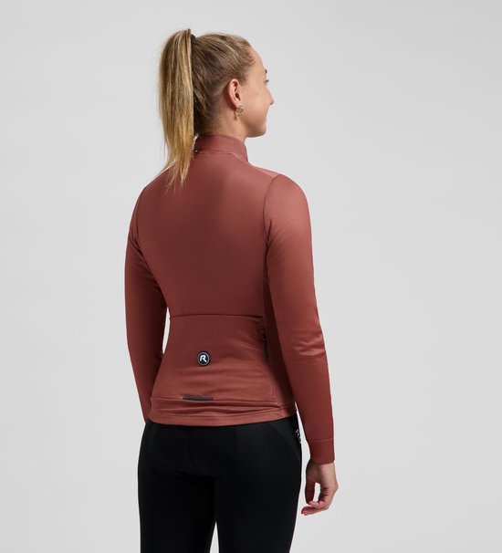 Rogelli Mono Fietsshirt Dames - Lange Mouwen - Chutney - Maat XL
