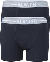 ALAN RED boxershorts (2-pack) - navy blauw - Maat: XL