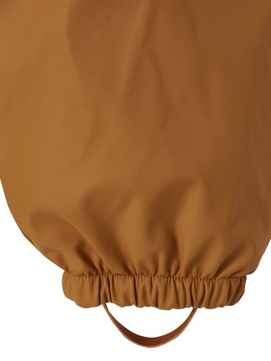 Onderkant van de broek met elastische zoom en trekkoord.