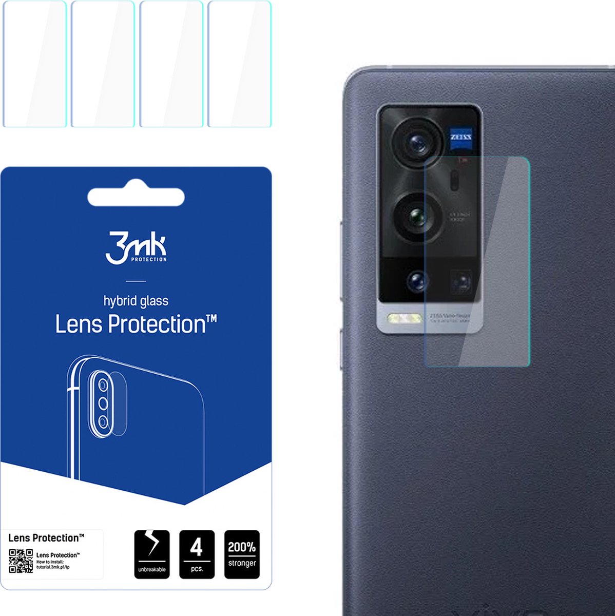 Vivo X60 Pro+ 5G - 3mk Lens Protection
