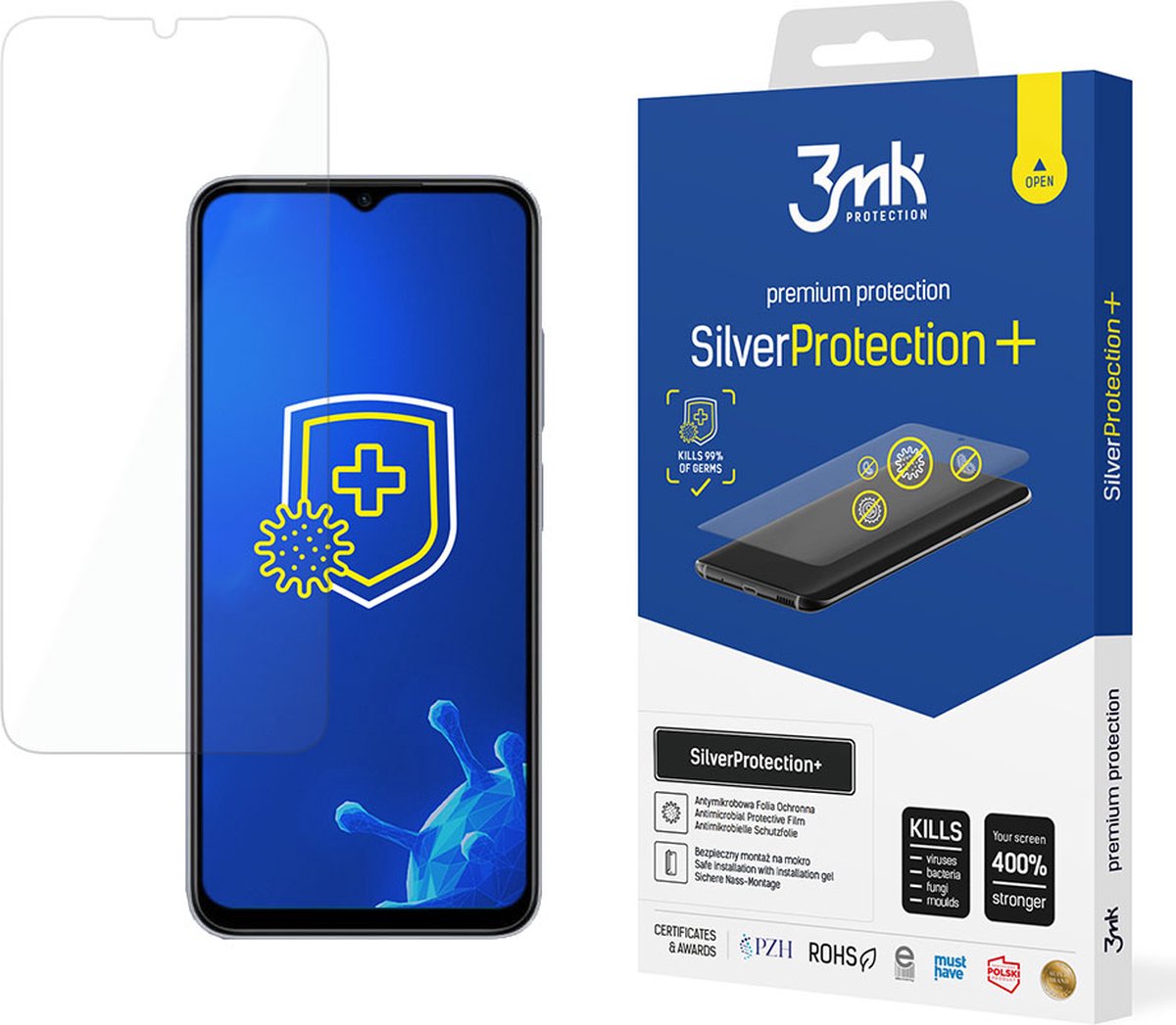 Xiaomi Redmi Note 11E 5G/Redmi 10 5G - 3mk SilverProtection+