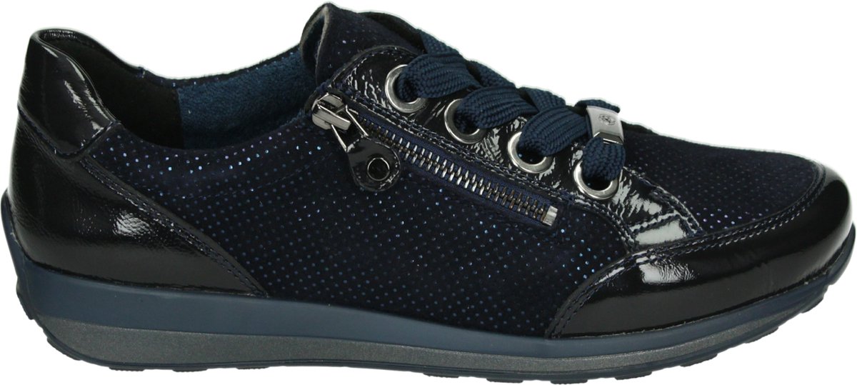 Ara - 1244587 - Lage sneakersDames sneakers - Kleur: Blauw - Maat: 37.5