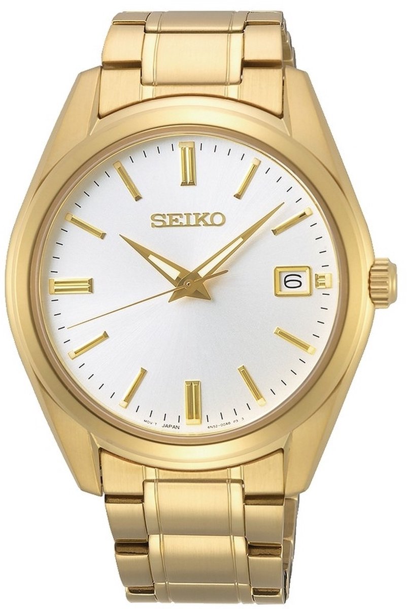 Seiko New Link SUR314P1 Heren Horloge - 40 mm