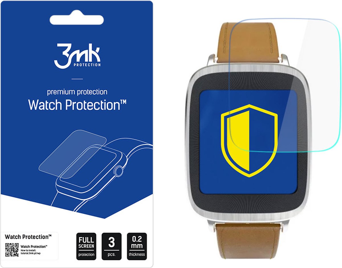 Asus Zenwatch WI500Q - 3mk Watch Protection v. ARC+
