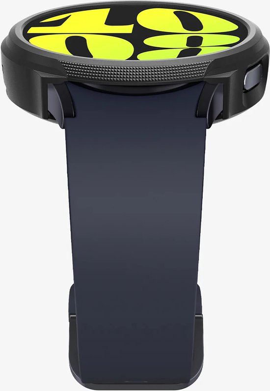 Spigen Liquid Air - Coque pour Samsung Galaxy Watch 7 44MM - TPU Flexible - Zwart