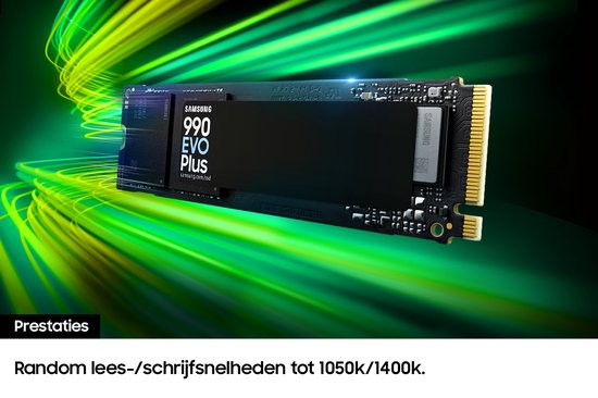 Samsung 990 EVO Plus - Interne SSD - PCIe 4.0 - NVMe 2.0 - 4TB | bol