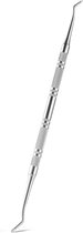 Christian Deluxe® Professionele Nagellifter - Nagellifter voor ingegroeide teennagels en hoekjes - Nagelheffer - Dubbelzijdig - 1 mm INOX