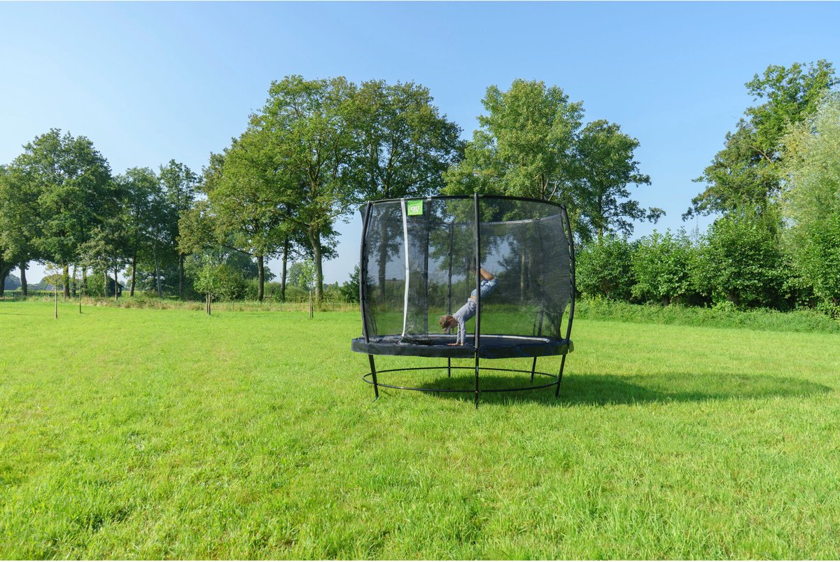 EXIT Lotus Premium trampoline ø253cm - zwart