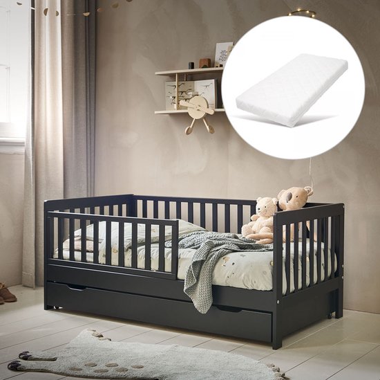 Petite Amélie ® Peuterbed met Matras - Juniorbed 70x140 cm