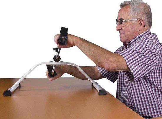 NordFalk Hometrainer - Bureaufiets - Mini Fietstrainer voor Thuis & Kantoor - Compacte Fiets met Verstelbare Weerstand - Fitness, Revalidatie & Conditietraining van nordfalk — afbeelding 3