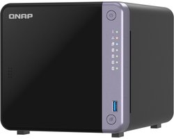 QNAP TS-432X-4G data-opslag-server NAS Tower Alpine Alpine AL-524 4 GB DDR4 QNAP QTS Zwart
