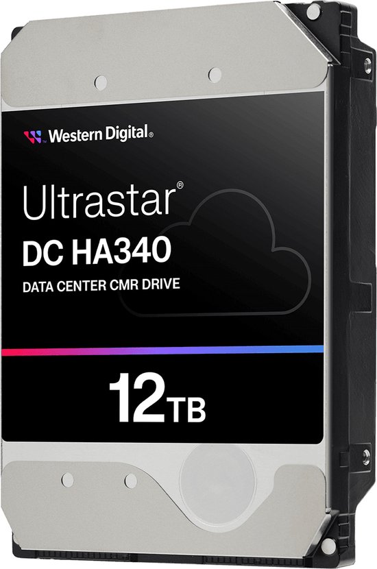 Western Digital Ultrastar DC HC520 - Harde Schijf - 12TB - 3.5 inch - SATA III 6Gb/s - 7200 RPM - 512MB Cache — afbeelding 3