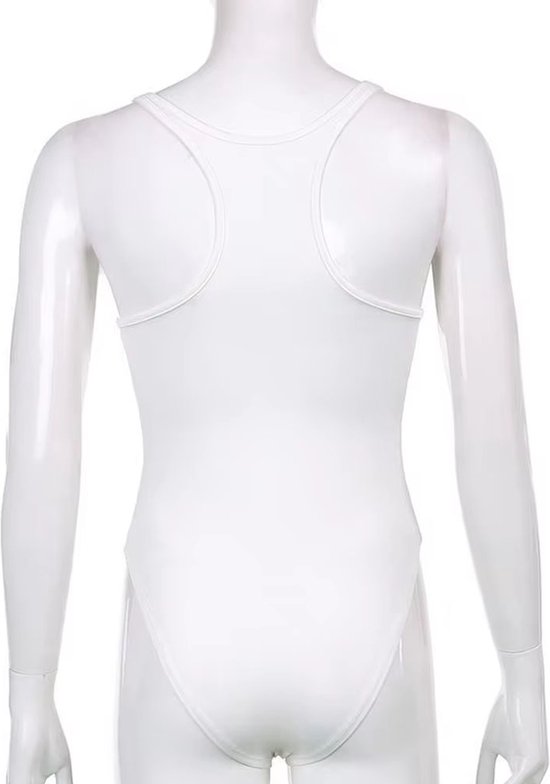 Combinaison sexy décolleté ouvert - Body - Wit - Femme