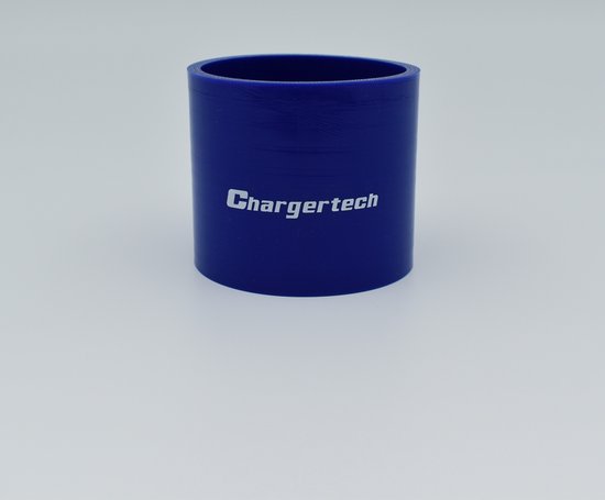 Rechte koppelstukken silicone - Blauw, 60mm