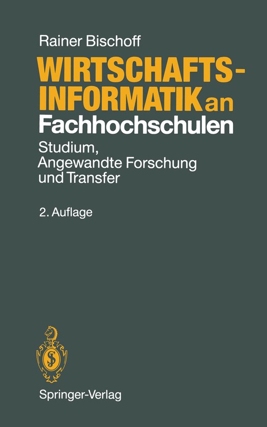 Wirtschaftsinformatik an Fachhochschulen - cover