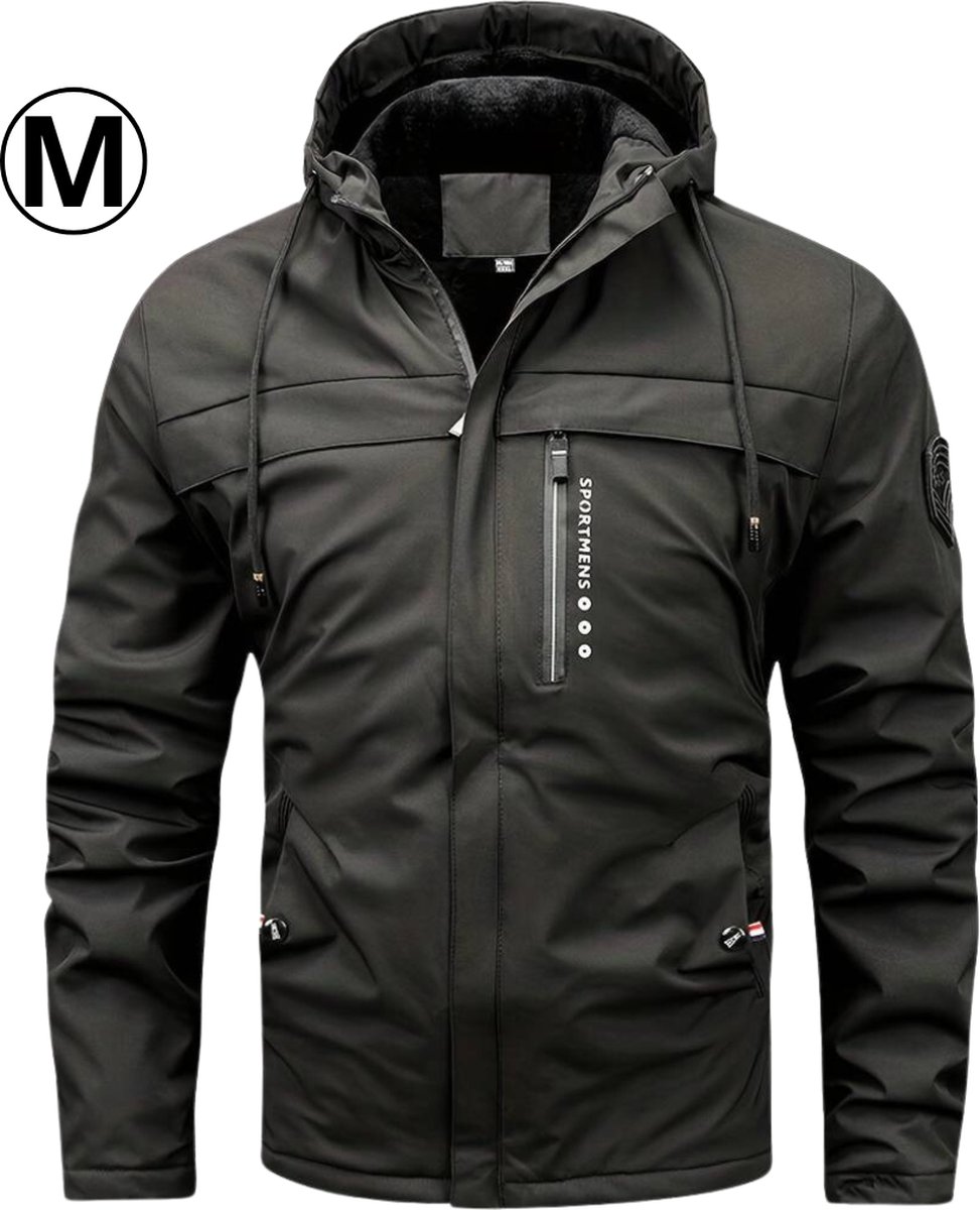 Bovista Parka Heren Winterjas Heren Winter Jas Volwassen Zwart