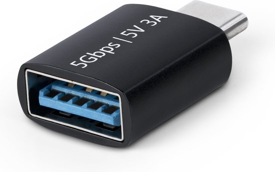 StarTech.com USB31CAADGCP adaptateur pour câbles USB Type-C USB Type-A Zwart