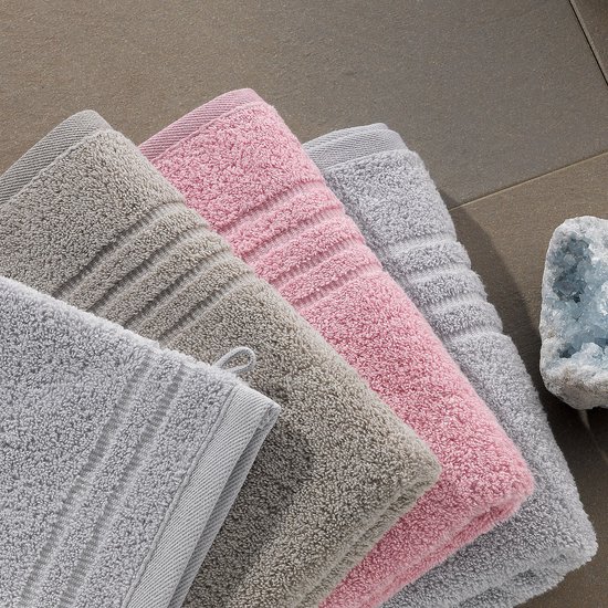 Serviette, 50 x 100 cm, Vieux Rose - Kela | Leonora