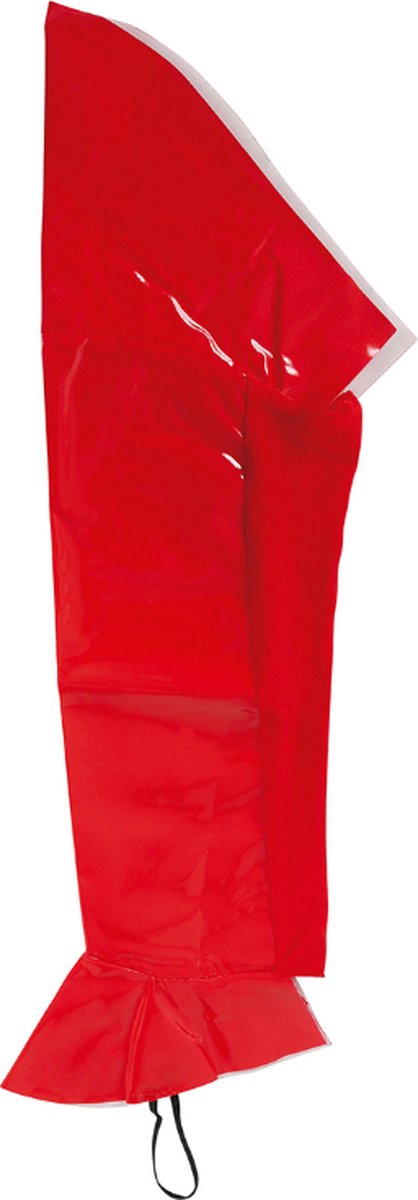 Fiestas Guirca - Rode schoencover laars - 60 cm