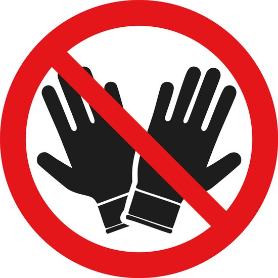 5 Stickers van 20 cm | Verboden te Roken Stickers | Roken verboden zijn