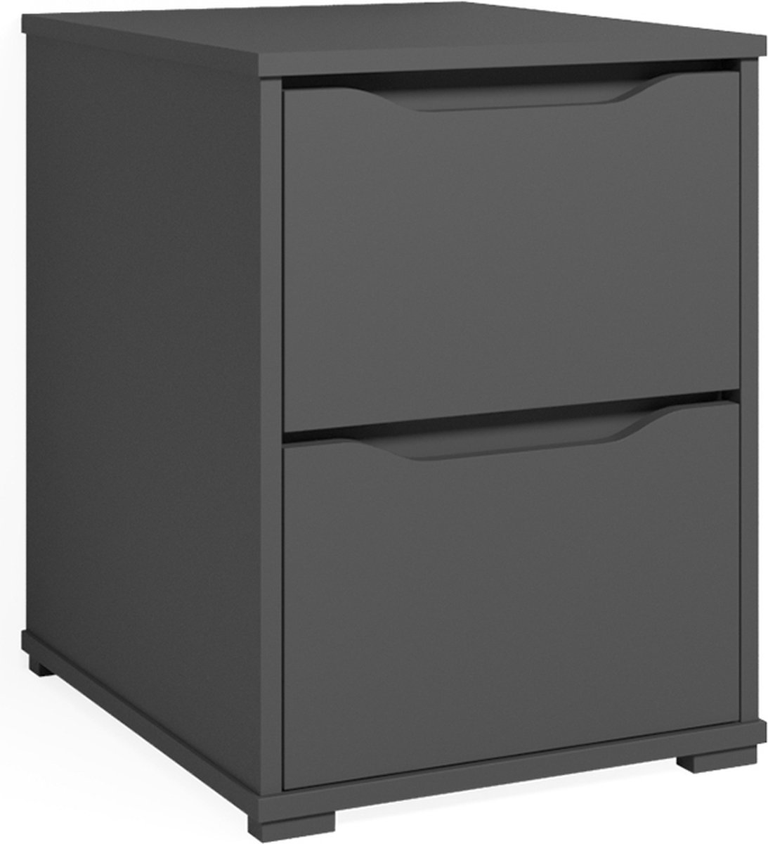 Vicco Ruben Boxspring nachtkastje - 38 x 66.6 cm Wit