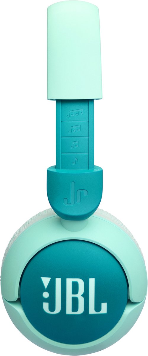 JBL JR 320BT - Draadloze Kinderkoptelefoon - Koptelefoon Kind - Bluetooth - Veilig Volume 85 dB - On ear - Kinder Hoofdtelefoon met Microfoon - 50 uur batterij - Voor Tablet, Laptop, School & Online Les - Turquoise — afbeelding 7