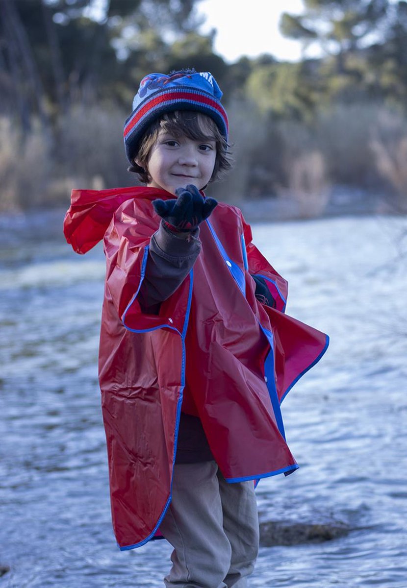 Regenjas Poncho Spiderman