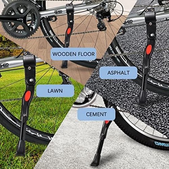 Parkeerrek voor fietsstandaard, 3-pack transparante acryl zijstandaard Parkeerrek voor fietsstandaard, 3-pack transparante acryl zijstandaard