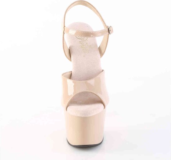 Pleaser - ADORE-709 Sandale à bride cheville - Pointures US 10-40 - Beige