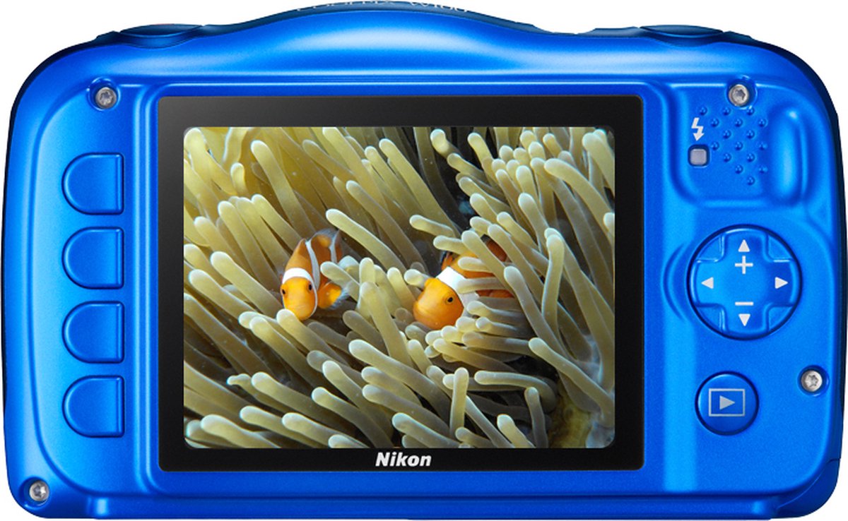 Nikon Coolpix W100 - Compact Camera - Blauw | bol