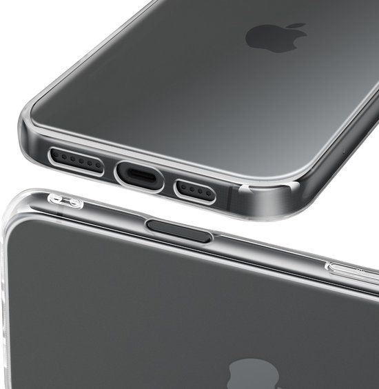 Étui de protection adapté à Apple iPhone 16 Pro épaisseur 1,5 mm, transparent