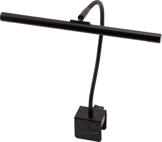 Boston PLM-1500 LED pianolamp – zwart