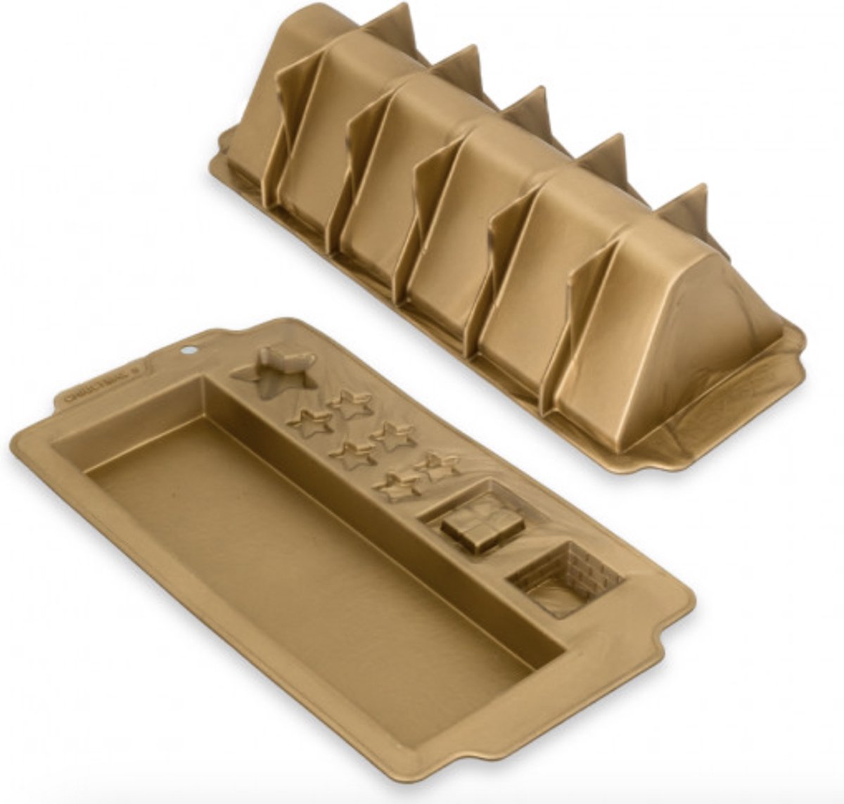 Siliconen kerst bakvorm - bakvorm - Zonder BPA - Kerstversiering - kersthuis - lodge
