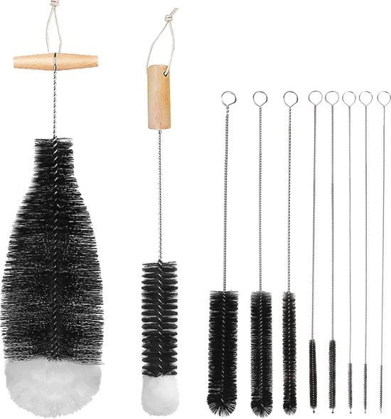 Vloeibare zeepdispenser en houder - Wandmontage - Gemaakt in de EU - Matglas en