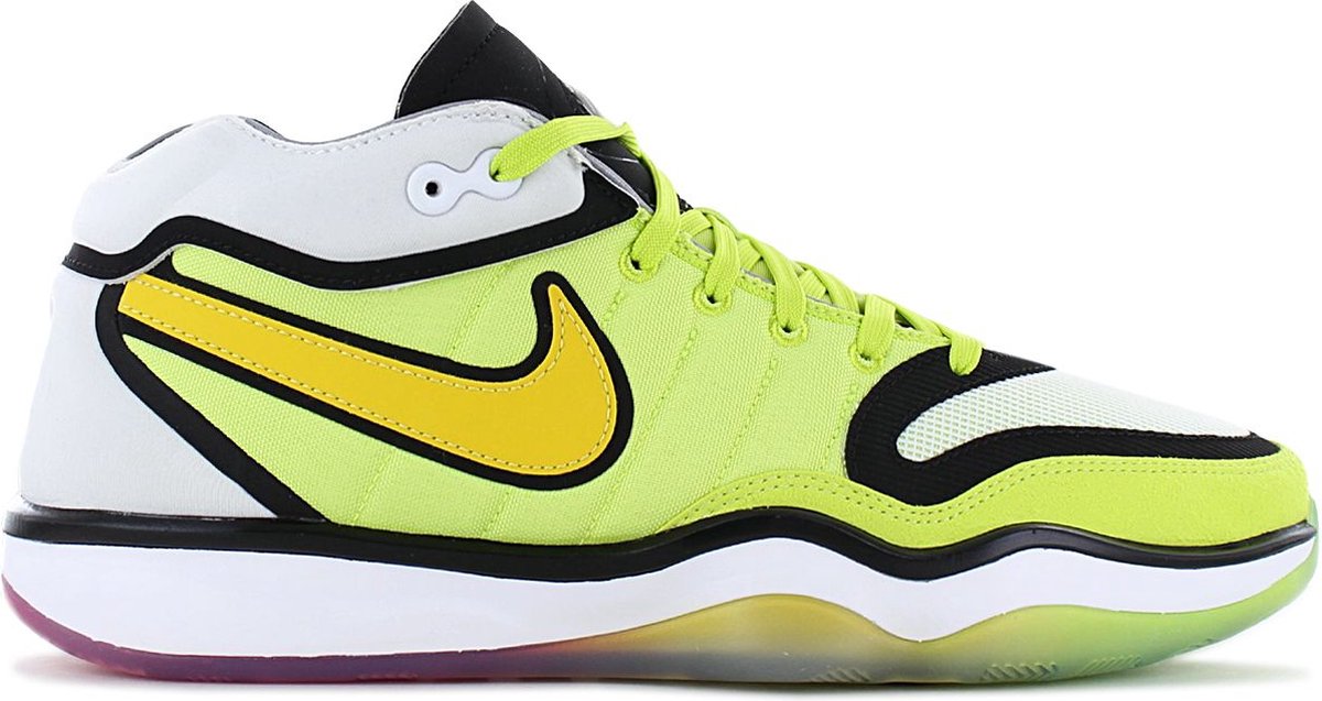 Nike Nike Air Zoom G.T. Hustle 2 Talaria Heren Sneakers Basketbalschoenen DJ9405-300 Geel