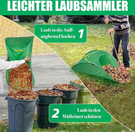 Equivera Bladverzamelaar - Bladruimer - Bladveger - Gazonveger - Tuinruimer - Bladverzamelaars van Equivera — afbeelding 4
