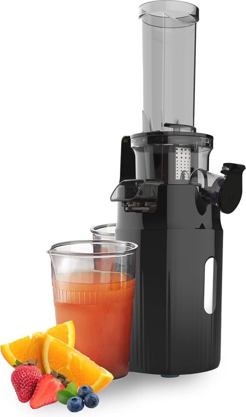 Ardes Arspre03W Juice Art W Elektrische citruspers met druk – citruspers vermogen 500 W 0,5 l met filter van roestvrij staal, 2 kegels citruspers – ideaal voor granaatappelsinaasappel