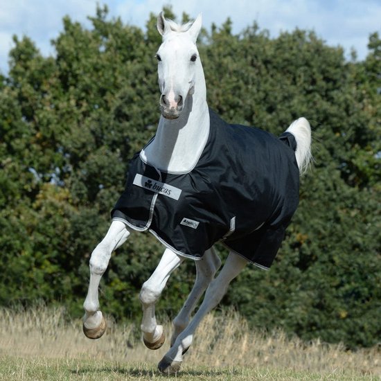 Bucas Anniversary Turnout Stay-Dry 150g Black/Silver