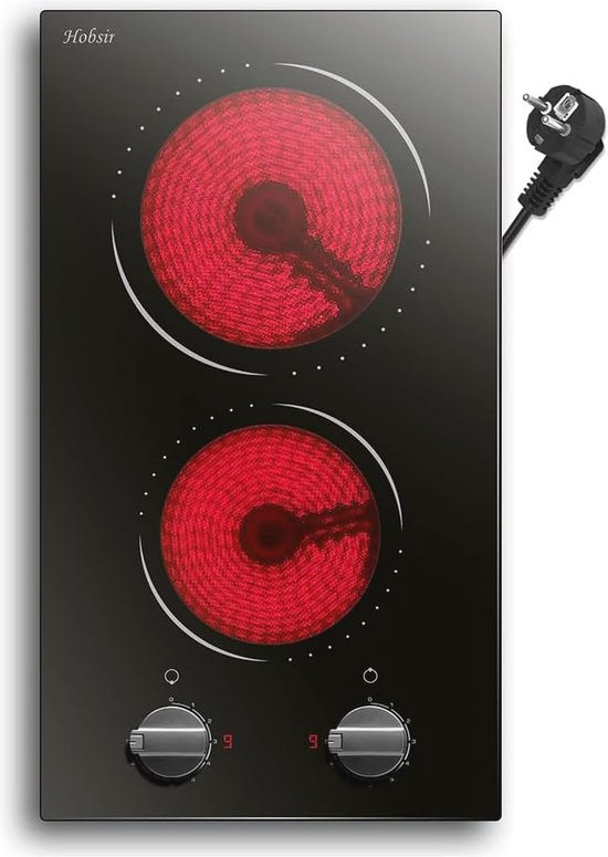 Keramische kookplaat 80 cm / 8,7 kW / 5 Kookzones / 9 vermogensniveaus/ drievoudige en braadzone / CH7705RL