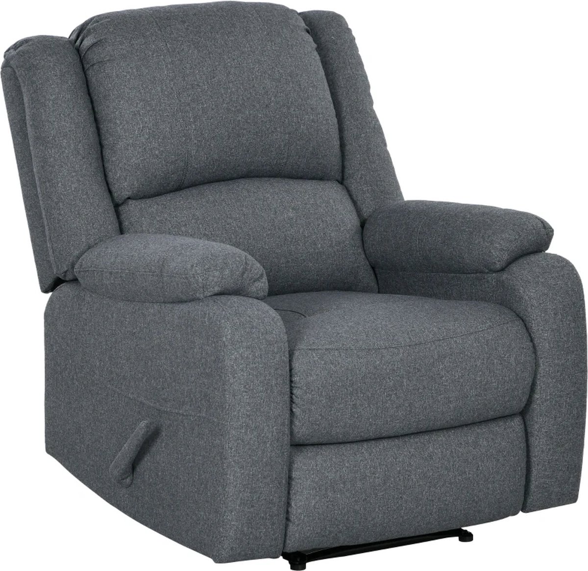 GranMaison Fauteuil - Relaxzetel - Relaxstoel - Relaxfauteuil - Stoel - Met armleuning - Voor één Persoon - 90 x 96 x 98 cm - Grijs