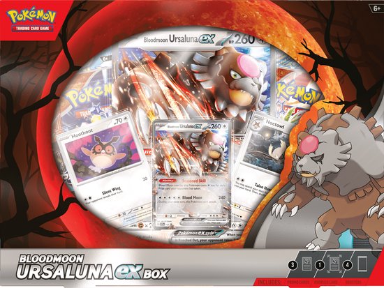 Pokémon - Bloodmoon Ursaluna ex Box - Trading Cards
